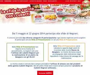 La sfida in cucina con i cubetti