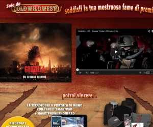 VINCI CON OLD WILD WEST E GODZILLA