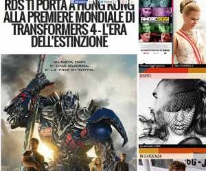 RDS TI PORTA A HONG KONG ALLA PREMIERE DI TRANSFORMERS 4 – L’ERA DELL’ESTINZIONE