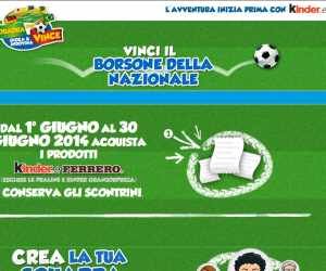 Acquista e puoi vincere il borsone della Nazionale