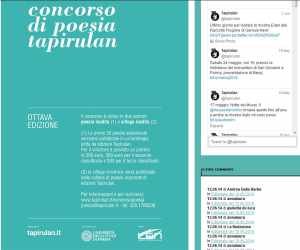 Concorso di poesia Tapirulan
