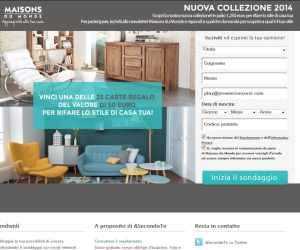 Sondaggio Maisons du Monde