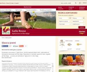 Vincere una vacanza in agriturismo in Alto Adige