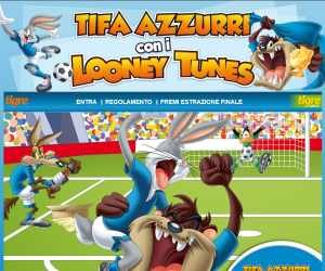 Tifa azzurri con i Looney Tunes