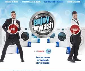 Calgon & Bosch enjoy the wash