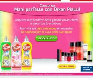MANI PERFETTE CON DIXAN PIATTI