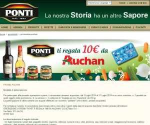 PONTI TI REGALA 10€ DA AUCHAN