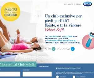 REGISTRATI E VINCI VELVET SOFT