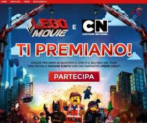THE LEGO MOVIE E CARTOON NETWORK TI PREMIANO