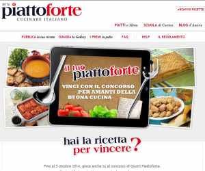 IL TUO PIATTOFORTE - Vinci con il concorso per amanti della buona cucina