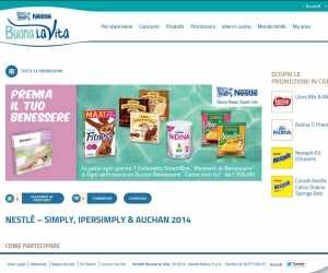 NESTLÈ – SIMPLY, IPERSIMPLY & AUCHAN 2014