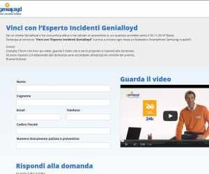 Vinci con l’Esperto Incidenti Genialloyd