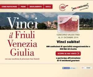 Vinci il Friuli Venezia Giulia