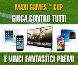 CONCORSO MAXI GAMES™ CUP 2014 - 2015