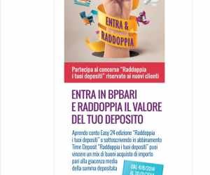 Raddoppia i tuoi depositi