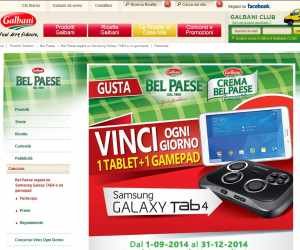 BEL PAESE REGALA UN SAMSUNG GALAXY TAB4 E UN GAMEPAD