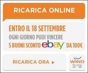 RICARICA ONLINE E VINCI EBAY!