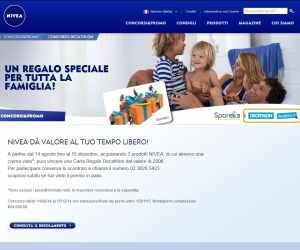 NIVEA regala voglia di tempo libero a tutta la famiglia