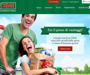 GRANDE CONCORSO CRAI – FAI IL PIENO DI VANTAGGI!
