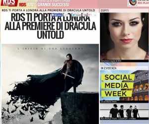 RDS TI PORTA A LONDRA ALLA PREMIERE DI DRACULA UNTOLD