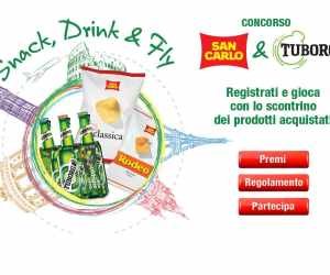 Snack, Drink & Fly: Vinci 1 volo al giorno in Europa