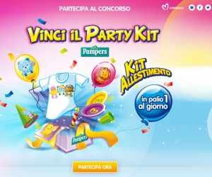 Pampers Party: Vinci il Set Festa Pampers per un Compleanno Unico
