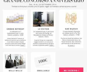 GRANDE CONCORSO ANNIVERSARIO