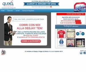 CORRI CON QUIXA ALLA DEEJAY TEN DI MILANO 2014