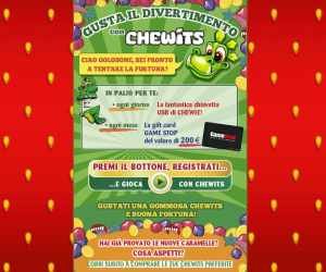 Gusta il divertimento con Chewits