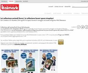 Concorso WILD: buoni spesa strepitosi