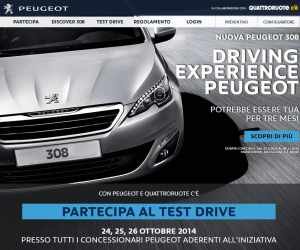 Driving Experience Peugeot