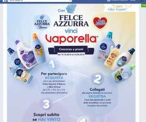 CON FELCE AZZURRA VINCI VAPORELLA!