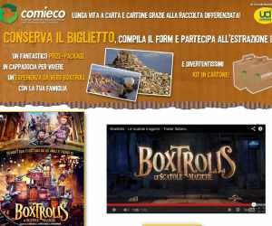VINCI CON COMIECO E BOXTROLLS LE SCATOLE MAGICHE