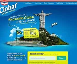 VINCI IL TUO #MOMENTOCIOBAR A RIO DE JANEIRO