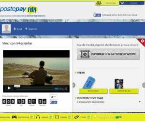 POSTEPAY FUN E INTERSTELLAR