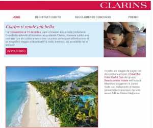 ESSERBELLA E CLARINS TI RENDONO PIU’ BELLA E TI PORTANO A MAURITIUS