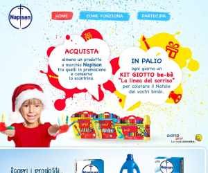 Scegli Napisan e vinci la Linea del Sorriso Giotto be-bè