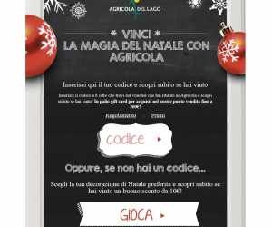 Vinci la magia del Natale con Agricola