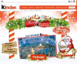 Con KINDER puoi vincere un viaggio in LAPPONIA