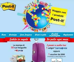 VIAGGIA CON I PRODOTTI Post-it®