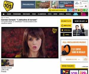Speciale “CARMEN CONSOLI”
