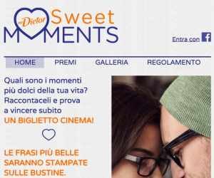 DIETOR – CONCORSO SWEET MOMENTS