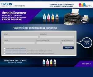 Epson EcoTank #maipiùsenza