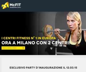 INAUGURAZIONE MCFIT MILANO