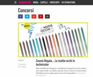 COSMO REGALA… LE MATITE OCCHI IN TECHNICOLOR