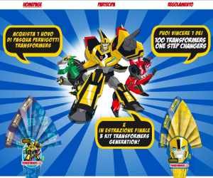 PERNIGOTTI TI REGALA GIOCATTOLI DI TRANSFORMERS