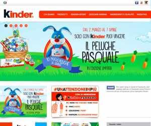Con KINDER puoi vincere il Peluche “Pasquale”