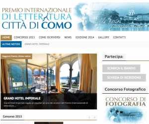Premio Internazionale di Letteratura Città di Como - Edizione 2015