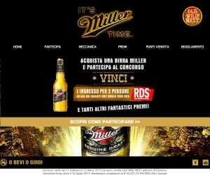 IT’S MILLER TIME