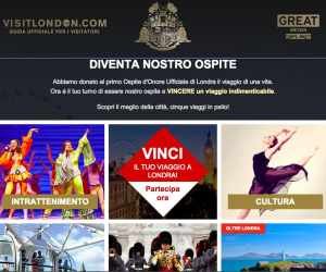 VINCI IL TUO VIAGGIO A LONDRA